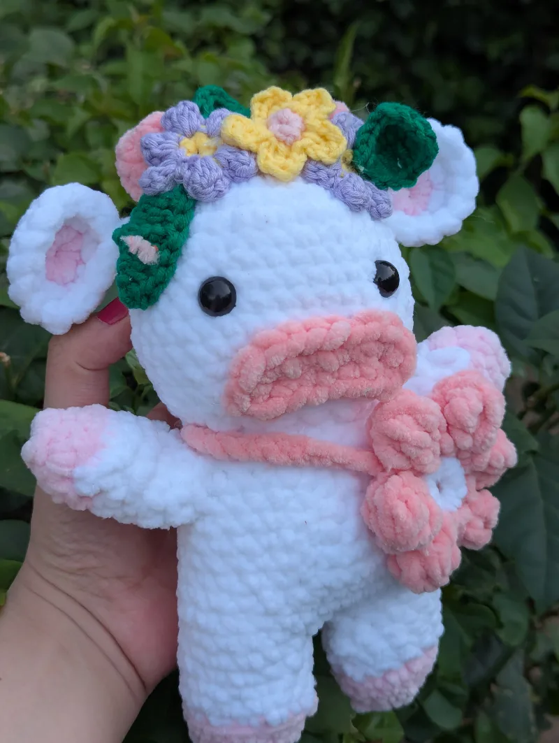 Cow with a style