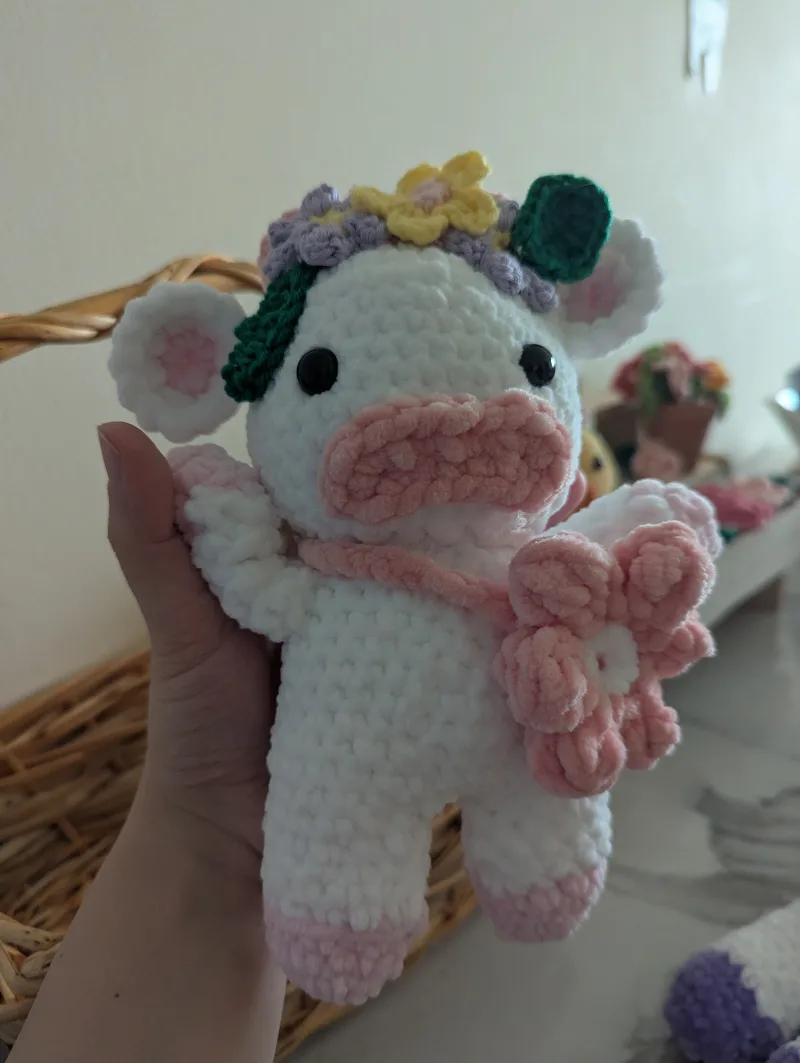Cow with a style