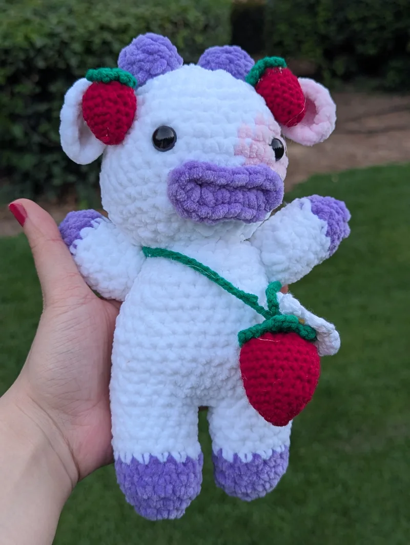 Cow with a style